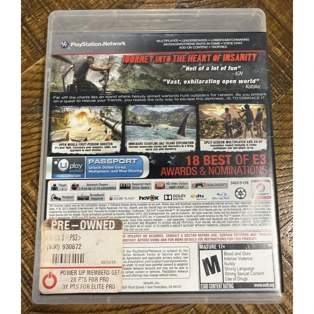 Ubisoft far cry